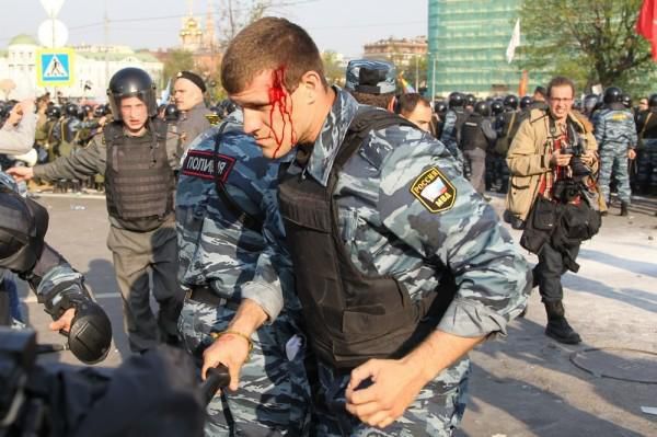 Officier du ministère de l'Intérieur battu