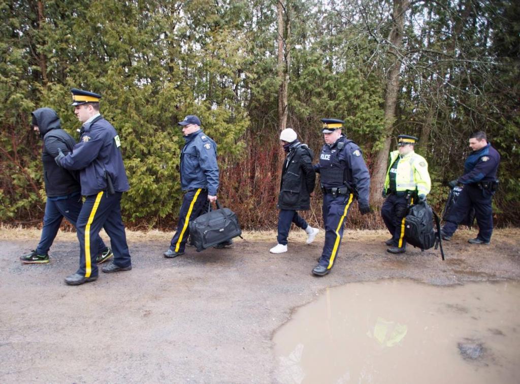 poste frontière illégal