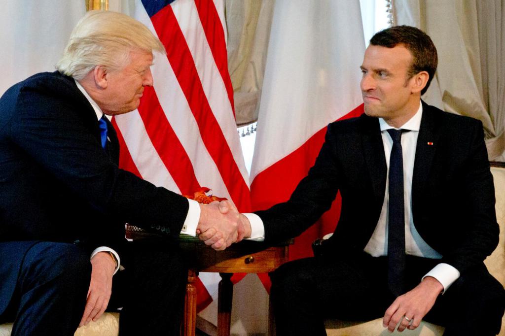 Macron et Trump
