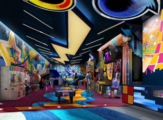 shopping and entertainment complex