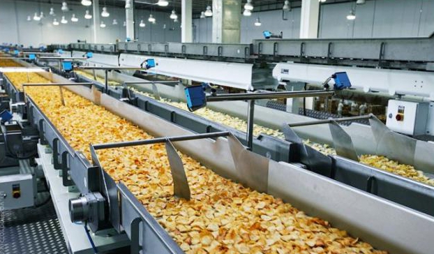 potato chip production