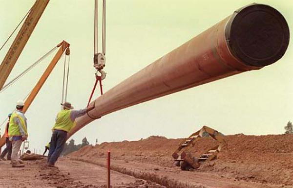 projet de planification du territoire d'une installation linéaire