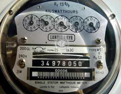 install an electricity meter