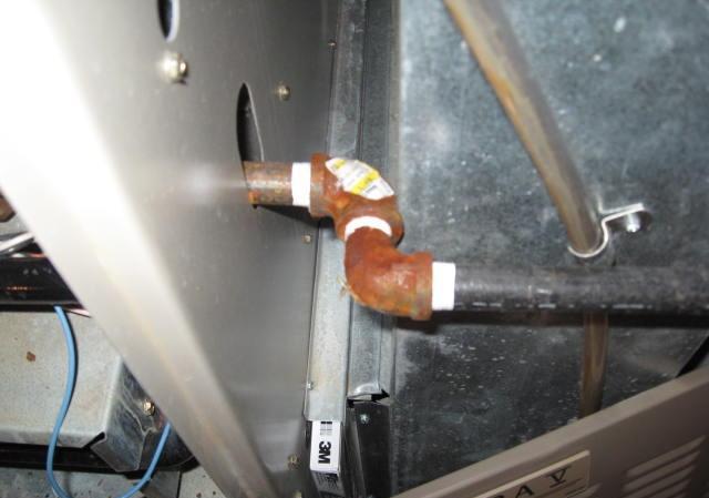 processus de transfert de gaz