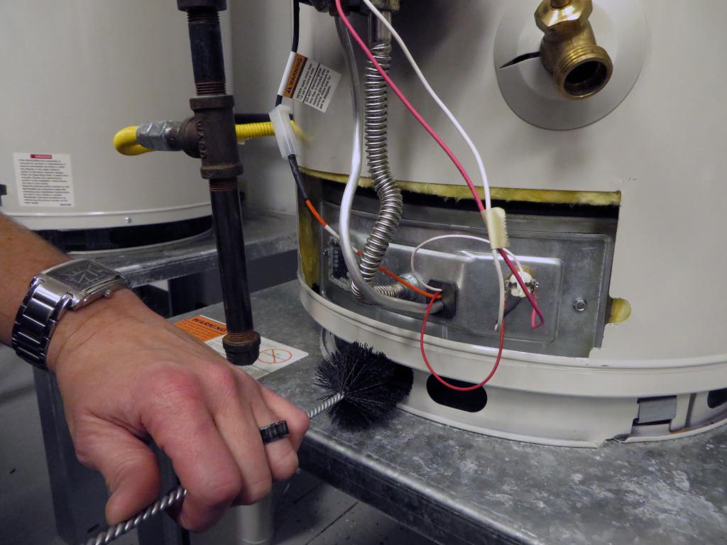 installation de conduite de gaz