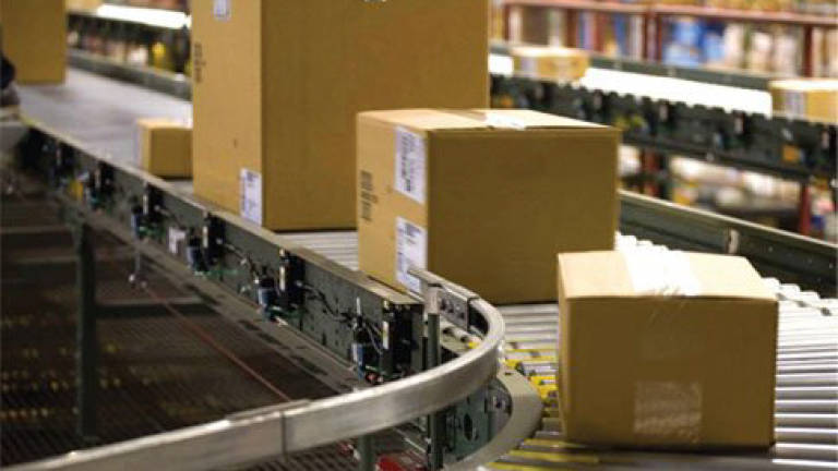 Colis dans l'atelier