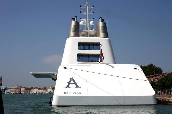 Yacht et Andrey Melnichenko