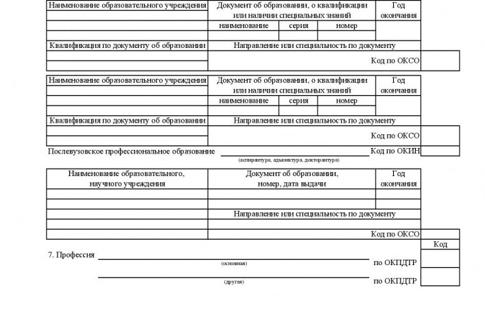 exemple de carte personnelle employé partie 2