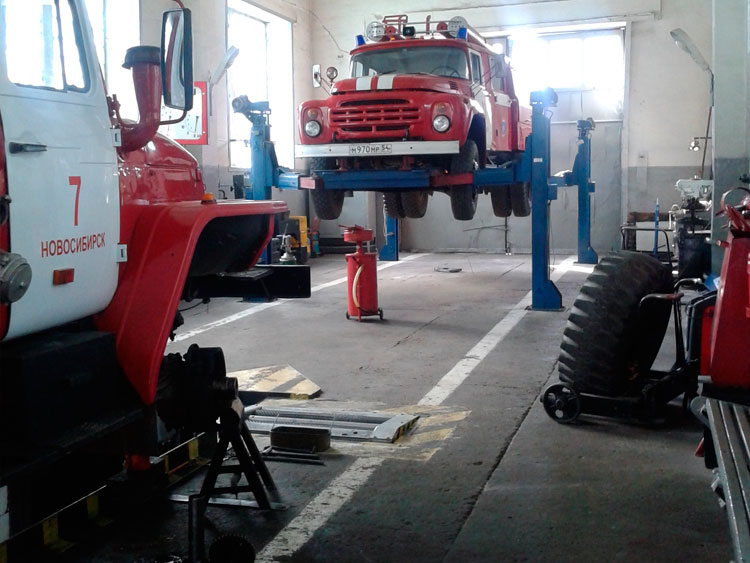 types et fréquence des camions de pompiers