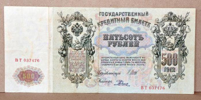 when did the banknotes appear in Russia