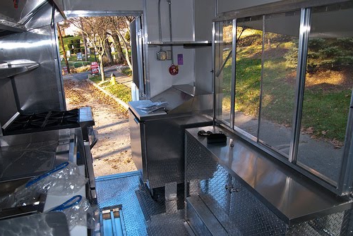 mobile cafe on wheels