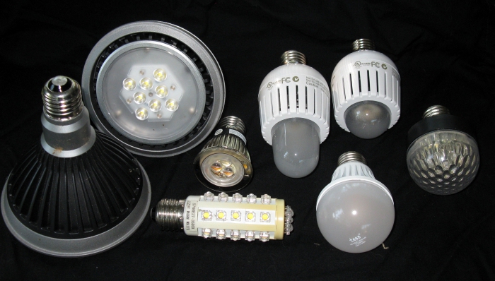 components for the production of LED lighting