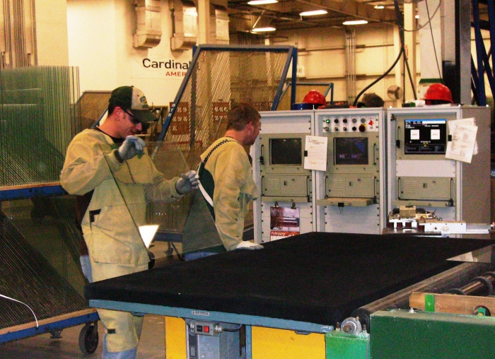 Diagramme de production de verre mousse