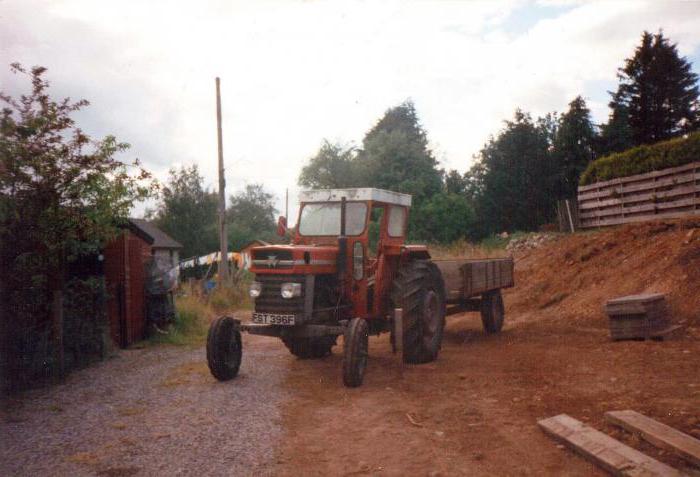 tracteur à roues