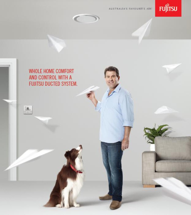 publicité créative pour climatiseurs