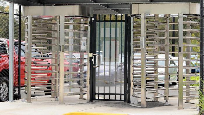 throughput and intraobjective modes on the territory of the facility