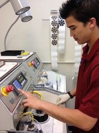 eyewear manufacturing equipment