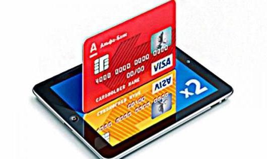 Types d'intérêts des cartes Sberbank et coût du service