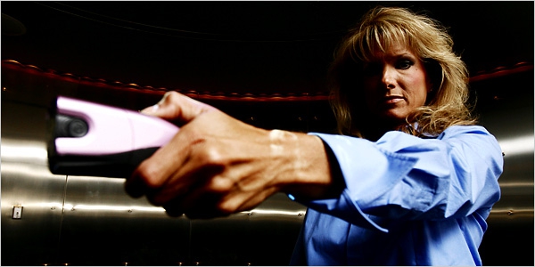 shooting to buy a stun gun