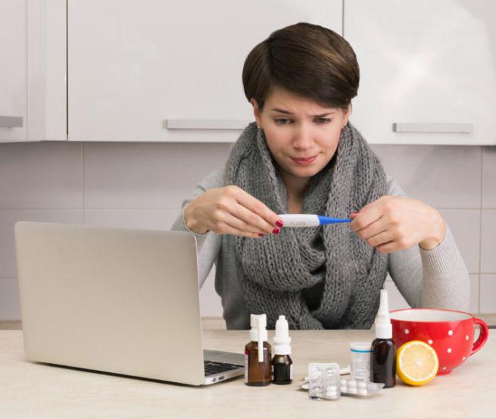 en vacances tombé malade