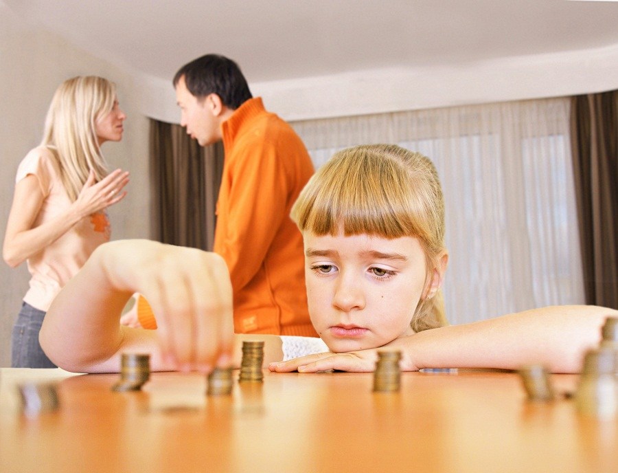 Quel revenu la pension alimentaire pour enfants n'est-elle pas retenue?