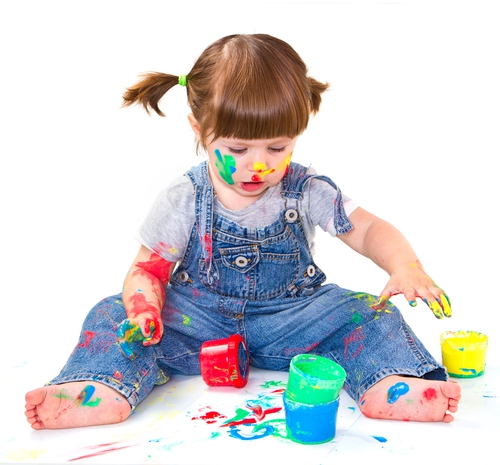 caractérisation de l'enfant au fond