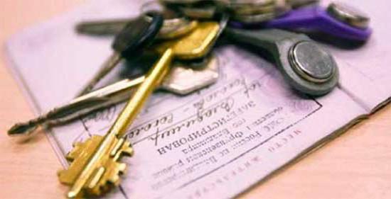 order of discharge from the apartment