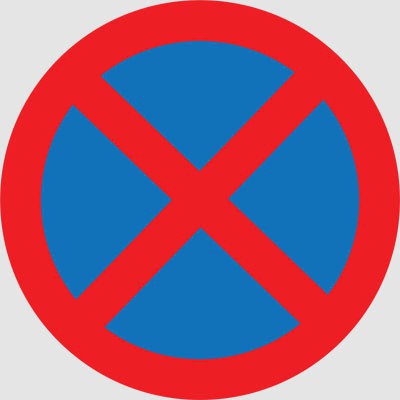 arrêt et stationnement interdits