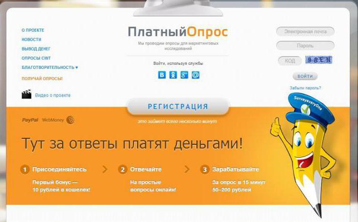 sondage en ligne qui paie