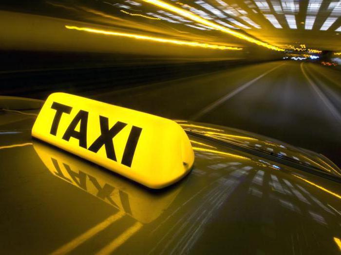 tarifs des services de taxi