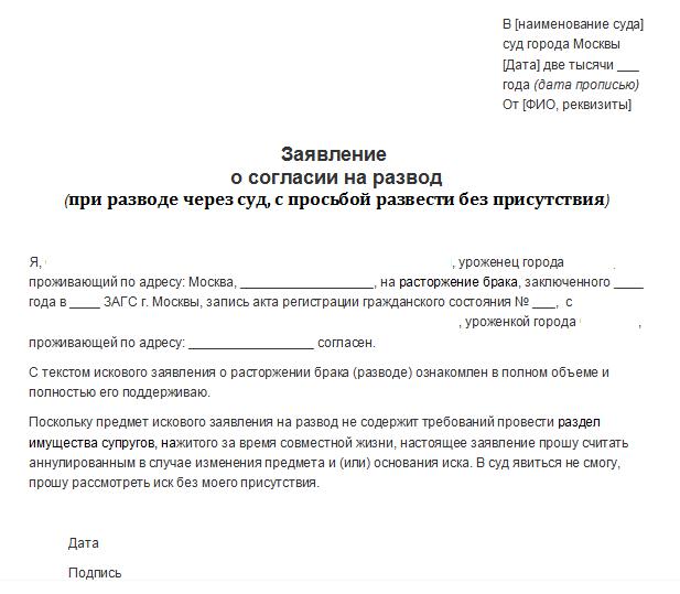 Demande de divorce sans la participation d'un conjoint