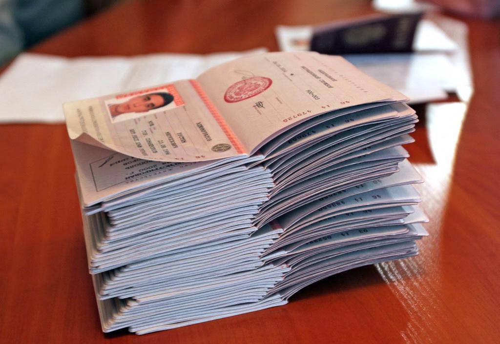 Délivrance de passeports en Russie