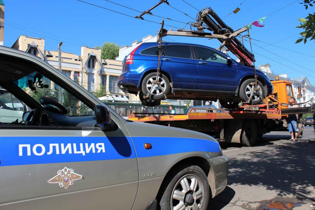 Évacuation de véhicules