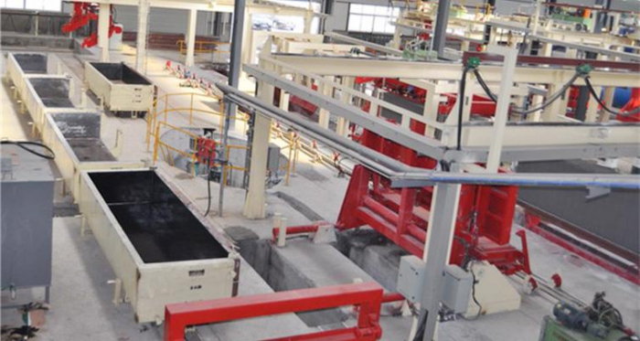 Equipement pour la fabrication de blocs chauffants