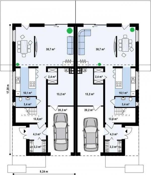 maison pour 2 propriétaires