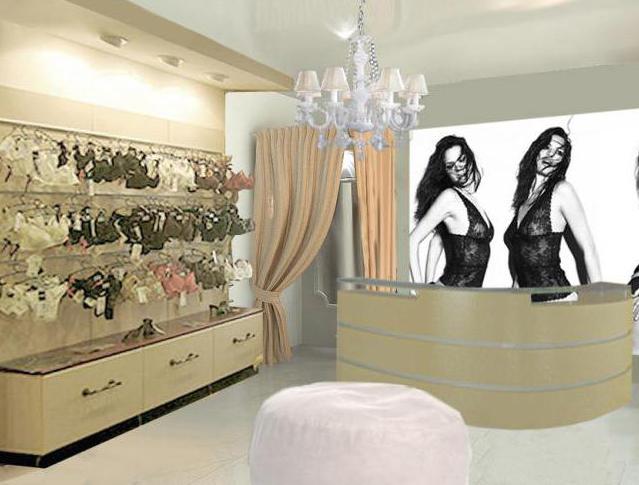 publicité de sous-vêtements pour plein rétro