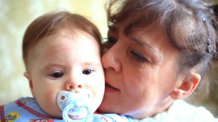 documents de congé parental de grand-mère