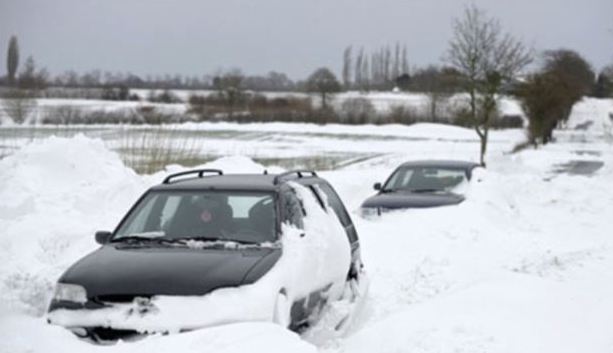 Le dérapage sur la route empêchait d'arriver au travail à l'heure