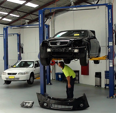 examen médico-légal d'une voiture