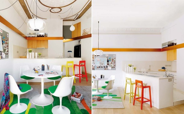 enregistrement de réaménagement d'un appartement