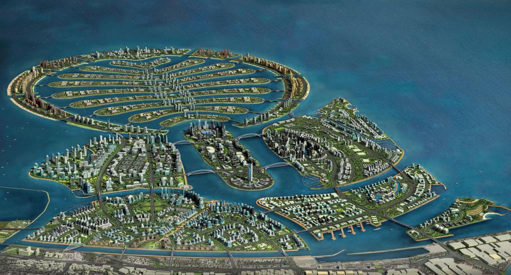 Création de terres artificielles