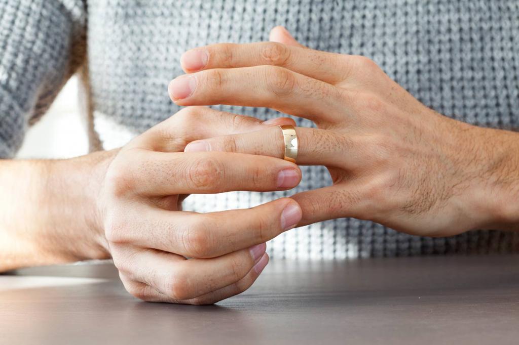 Divorce d'un mari avec des enfants mineurs