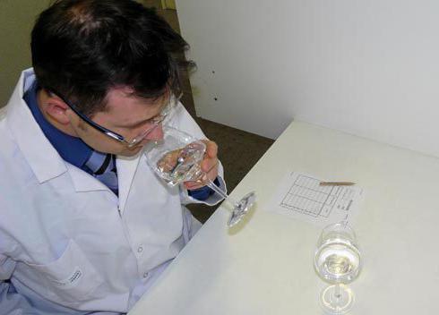 organoleptic method for assessing the quality of goods