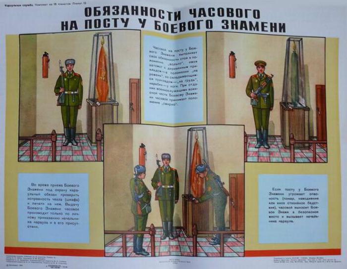 duties of a sentry at a post