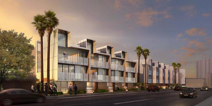 projet de construction de maisons de ville