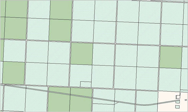calculation of the cadastral value of the land