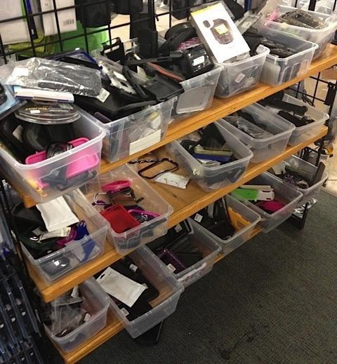 retour de marchandises non liquides