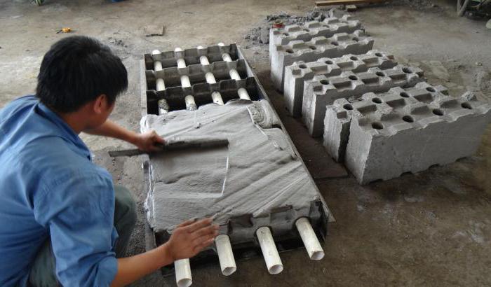 production de blocs de mousse à la maison