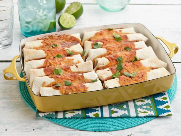 recette de burrito avec photo à la maison au four