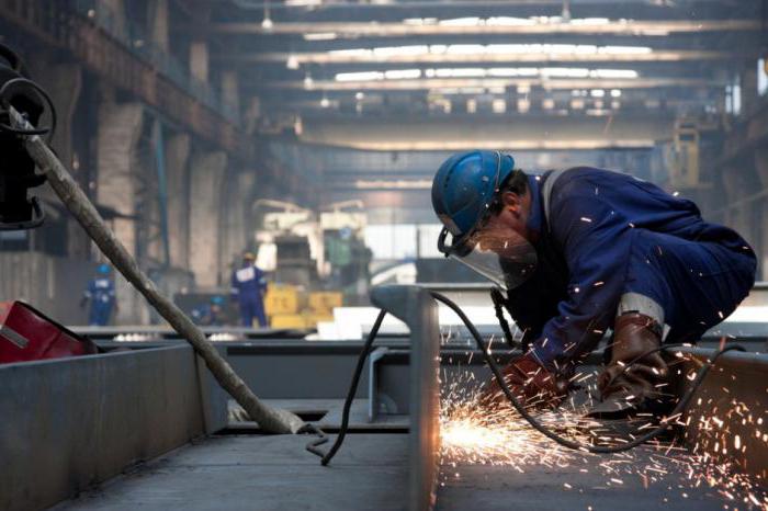 organisation du poste de travail d'un soudeur de soudure semi-automatique